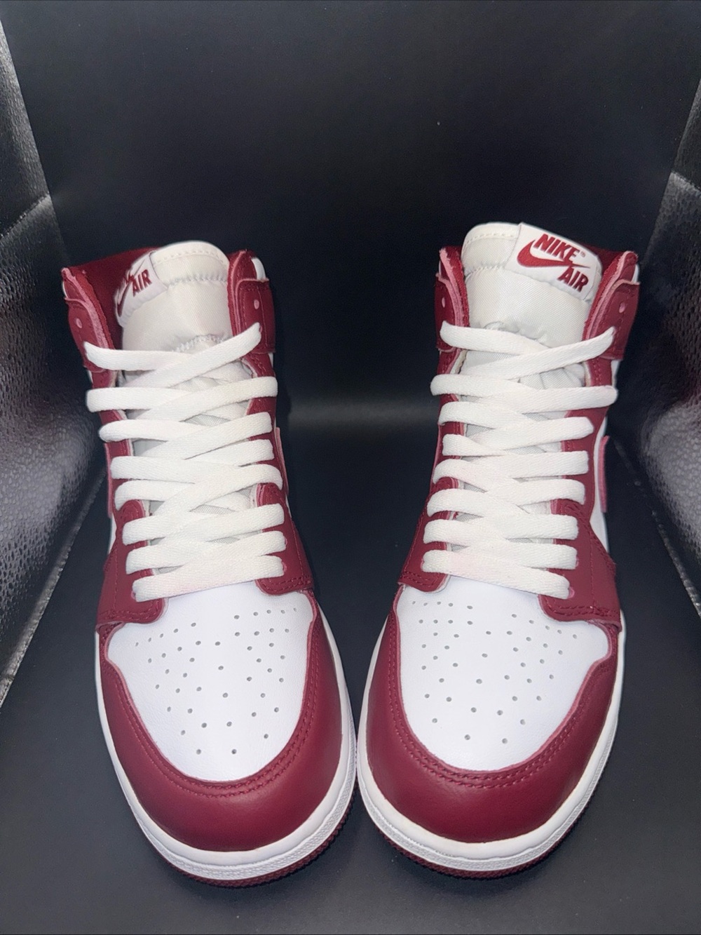 Size 6.5 (GS) - Jordan 1 High Retro OG White Team Red, FD1437-160, Clean, OG All